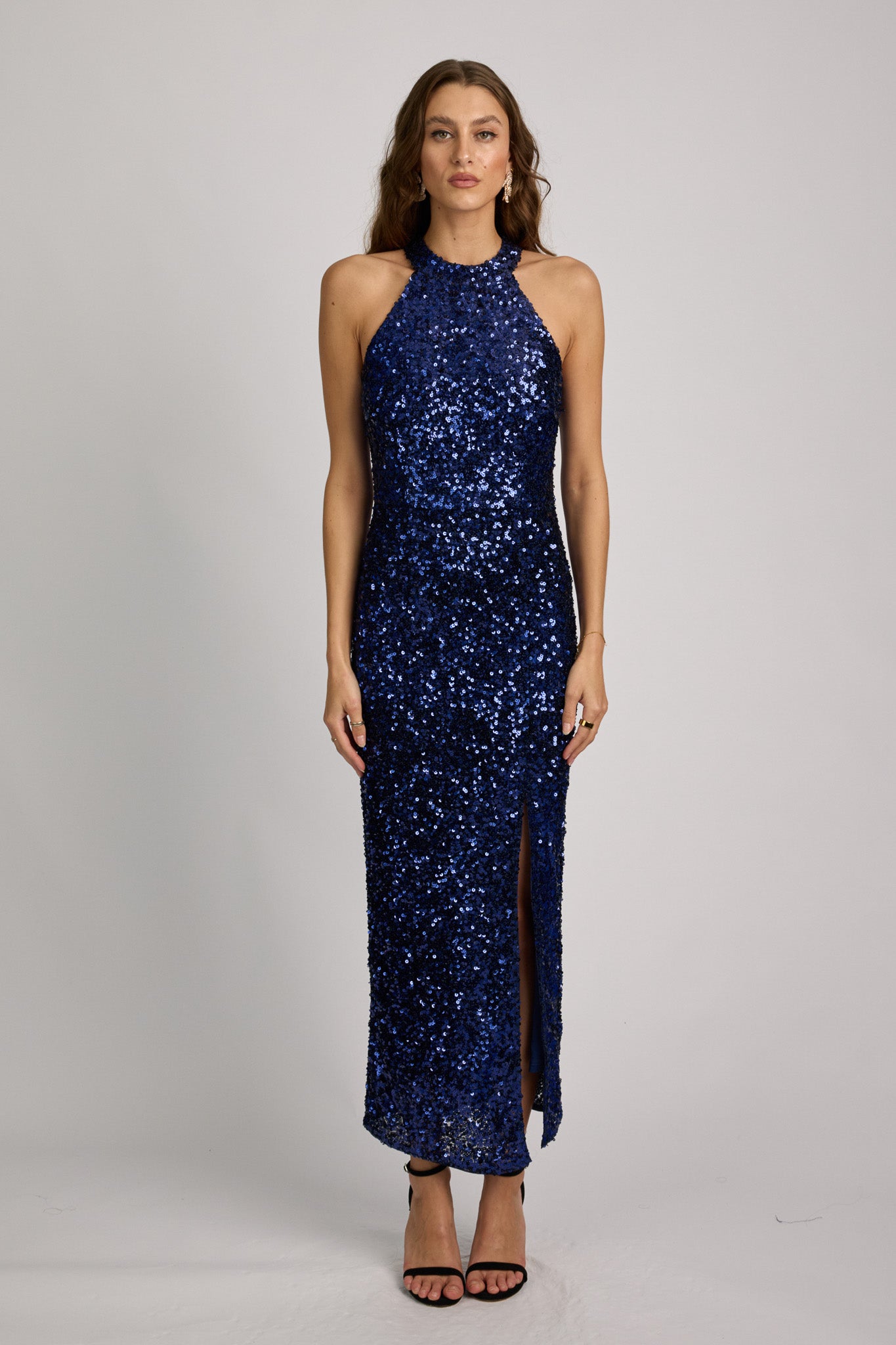 Marionne High Neck Maxi Dress