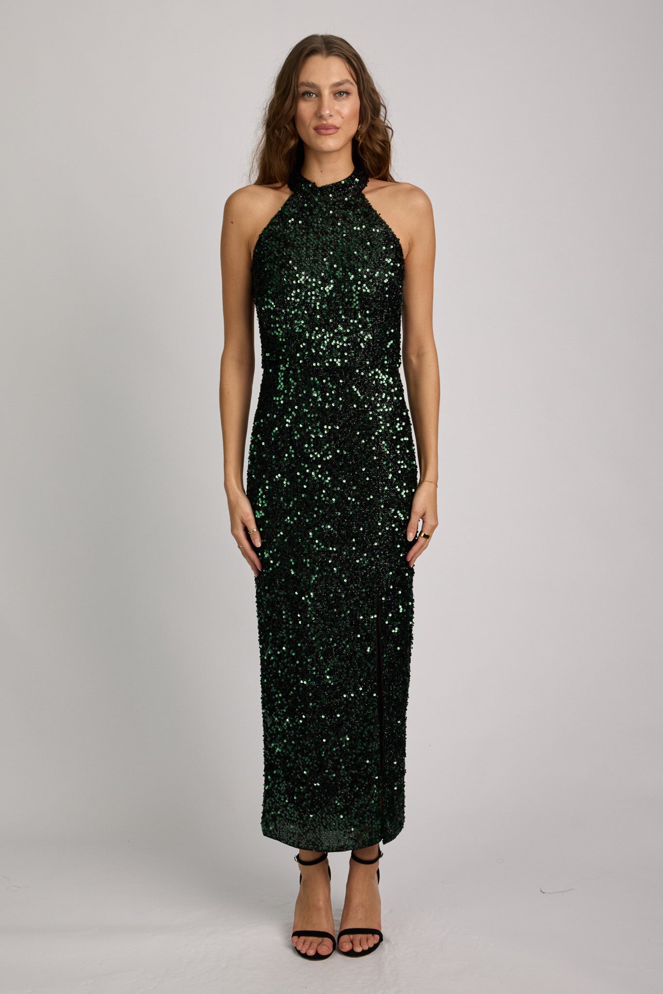 Marionne High Neck Maxi Dress