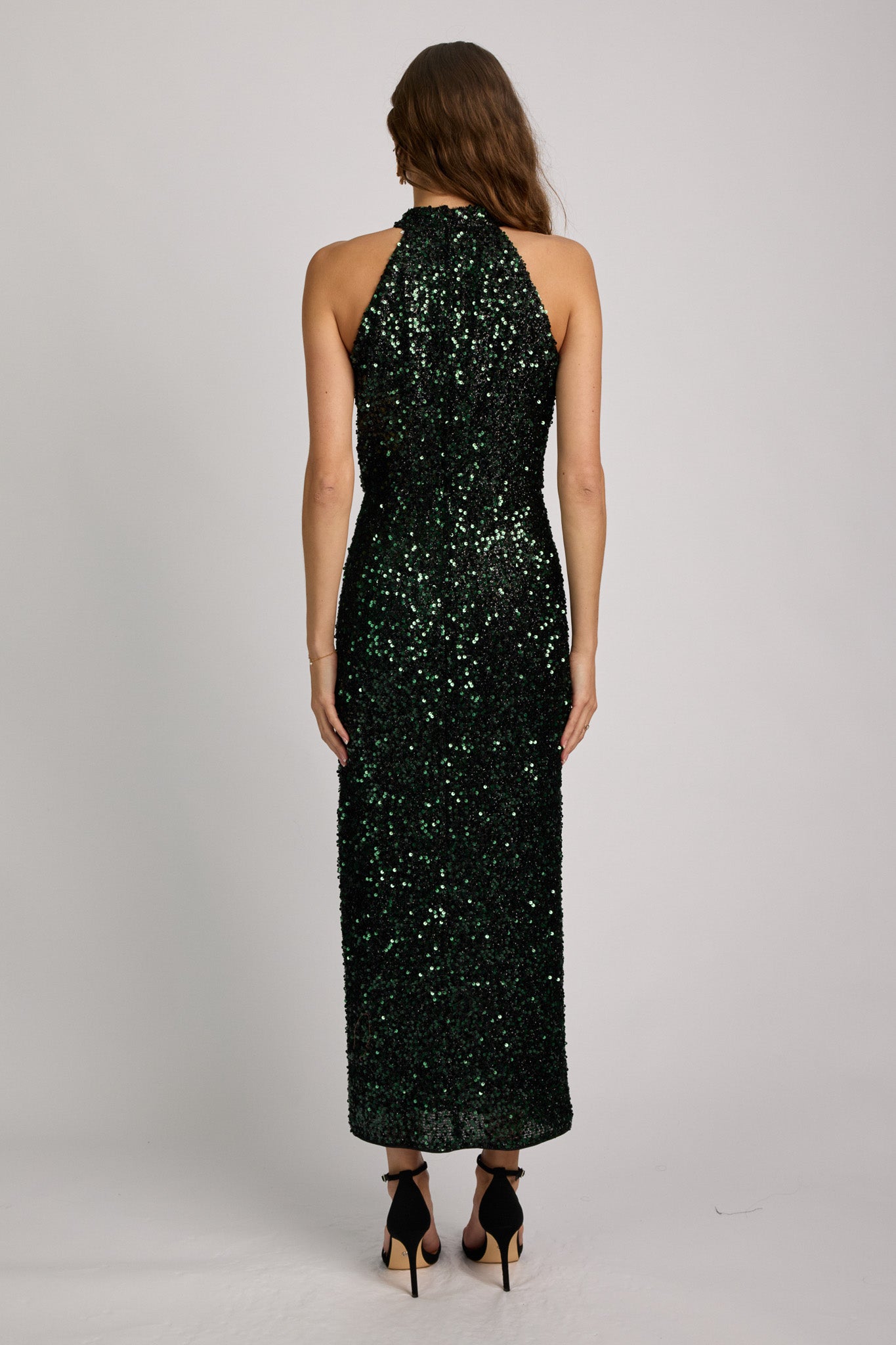 Marionne High Neck Maxi Dress
