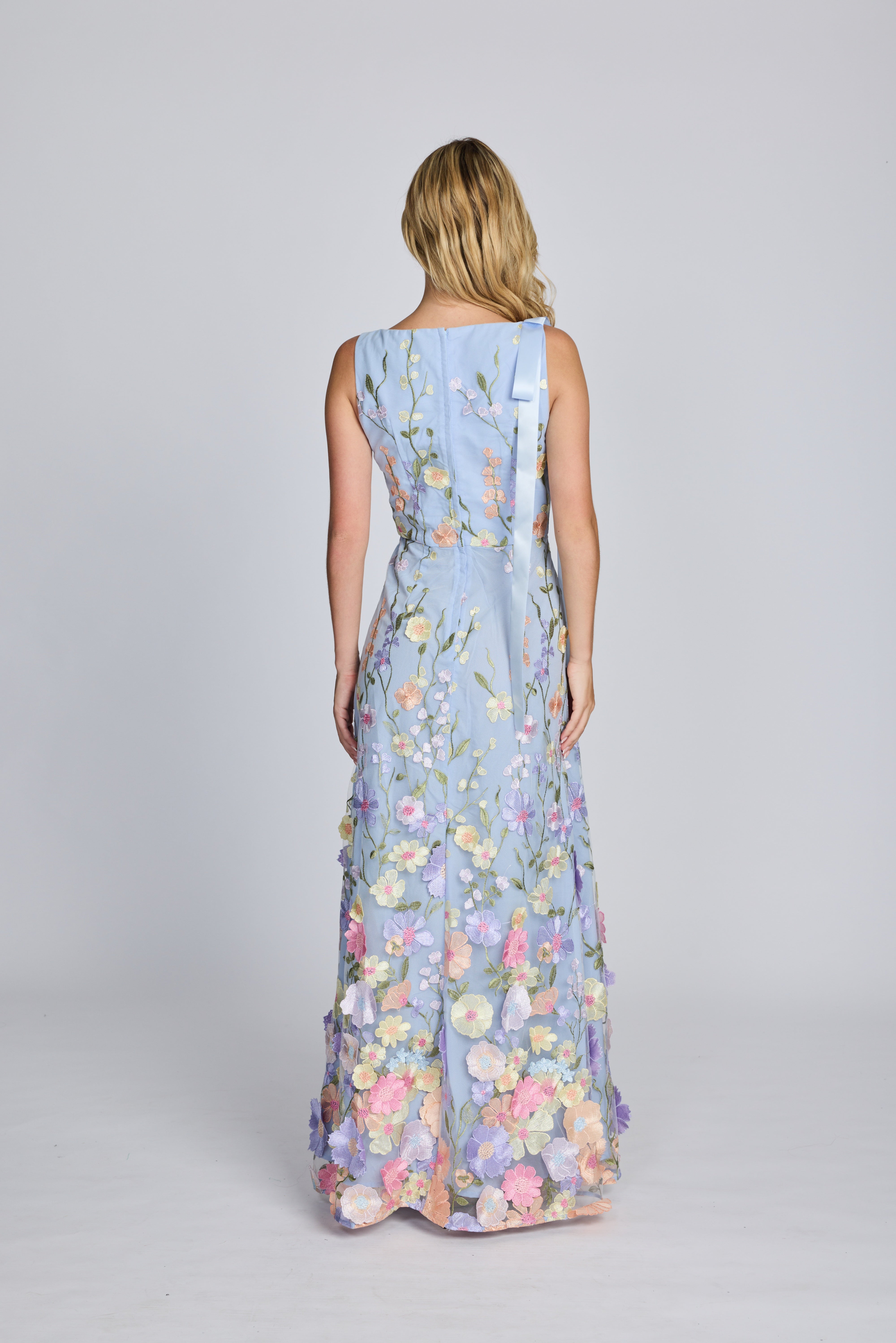 Blake Ribbon Maxi Dress