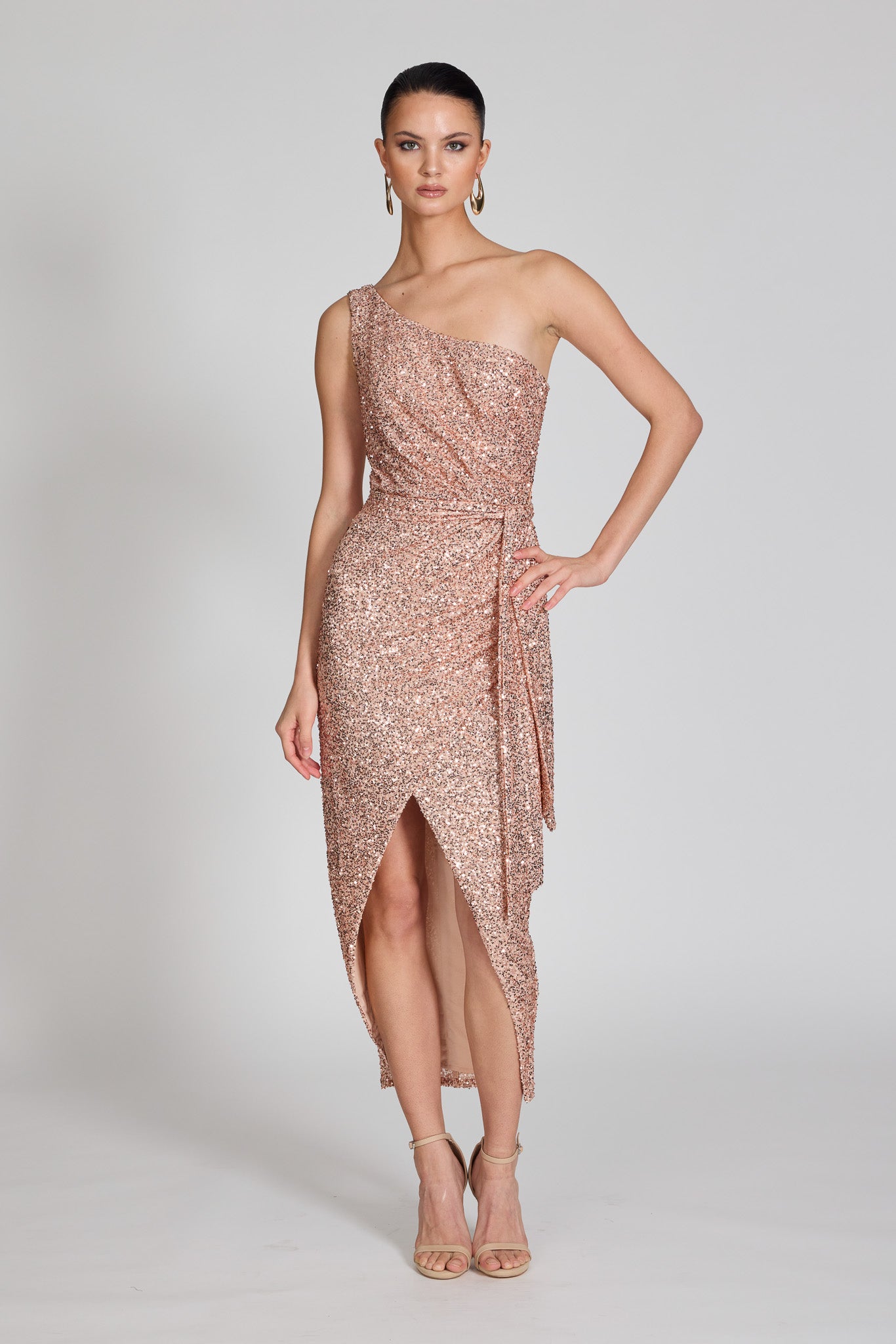 Gaia One Shoulder Dress
