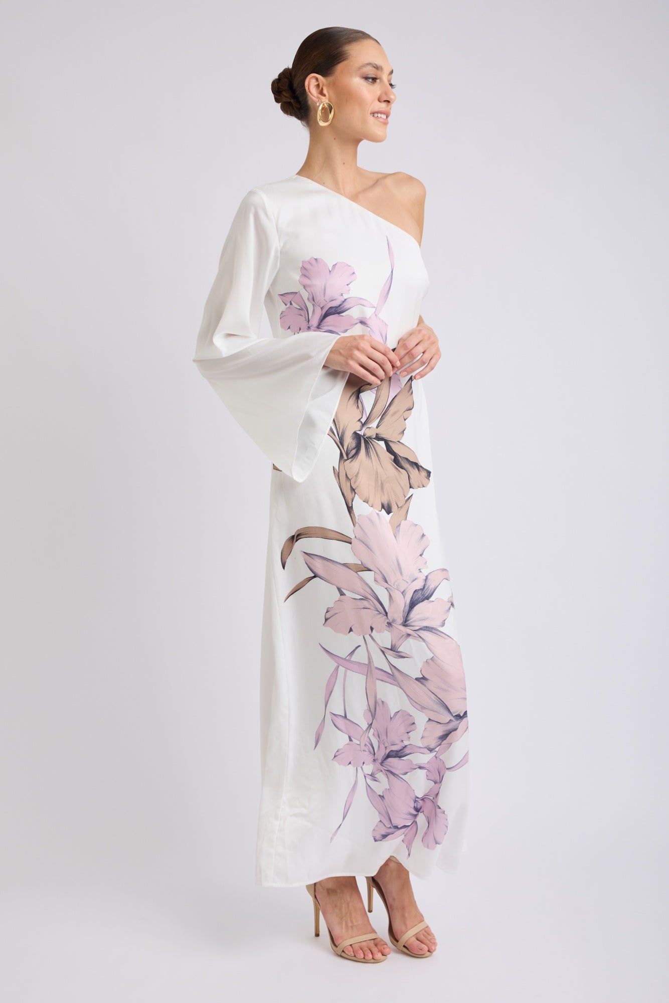 Les Fluer One Shoulder Dress