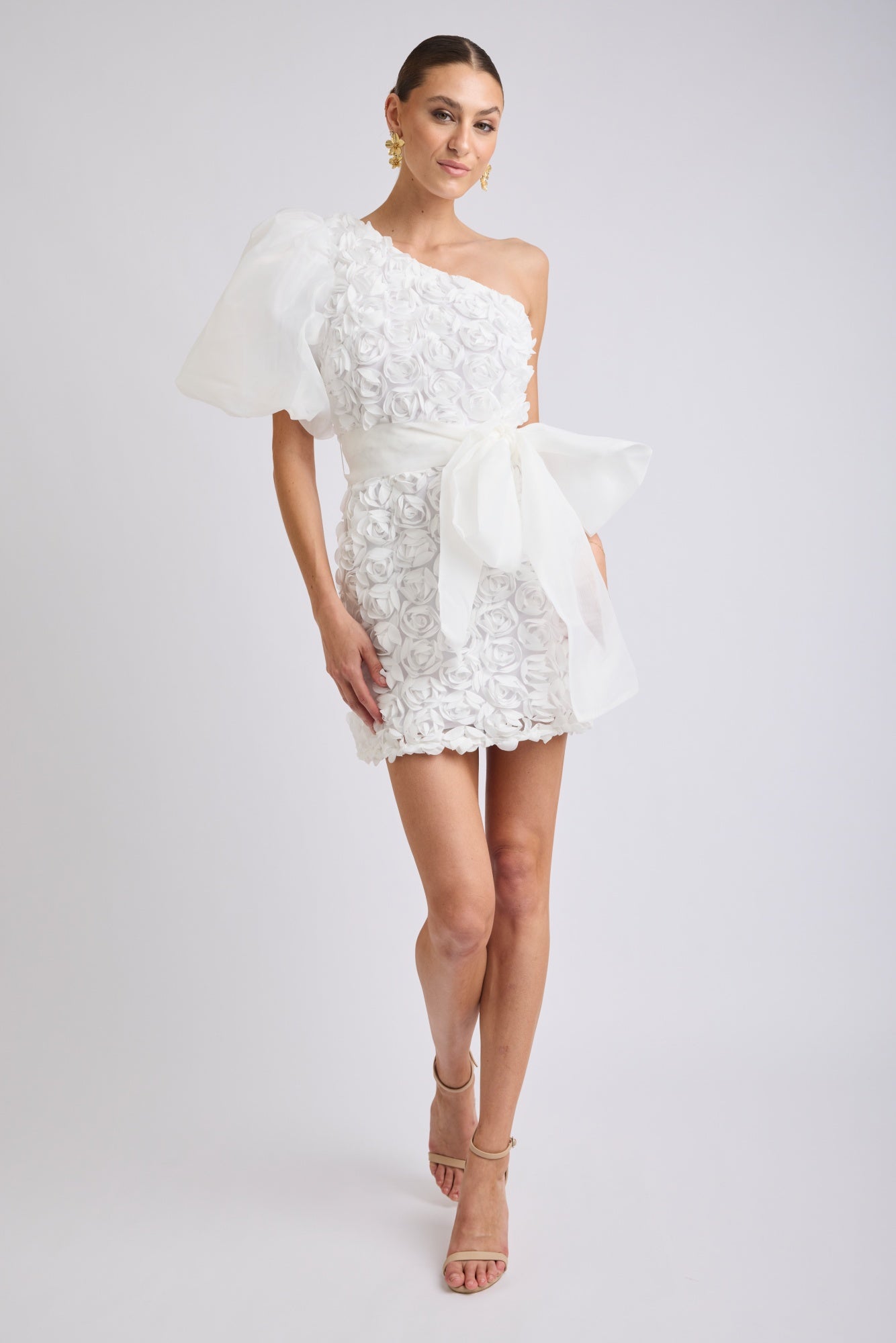 Rosalia One Shoulder Mini Dress