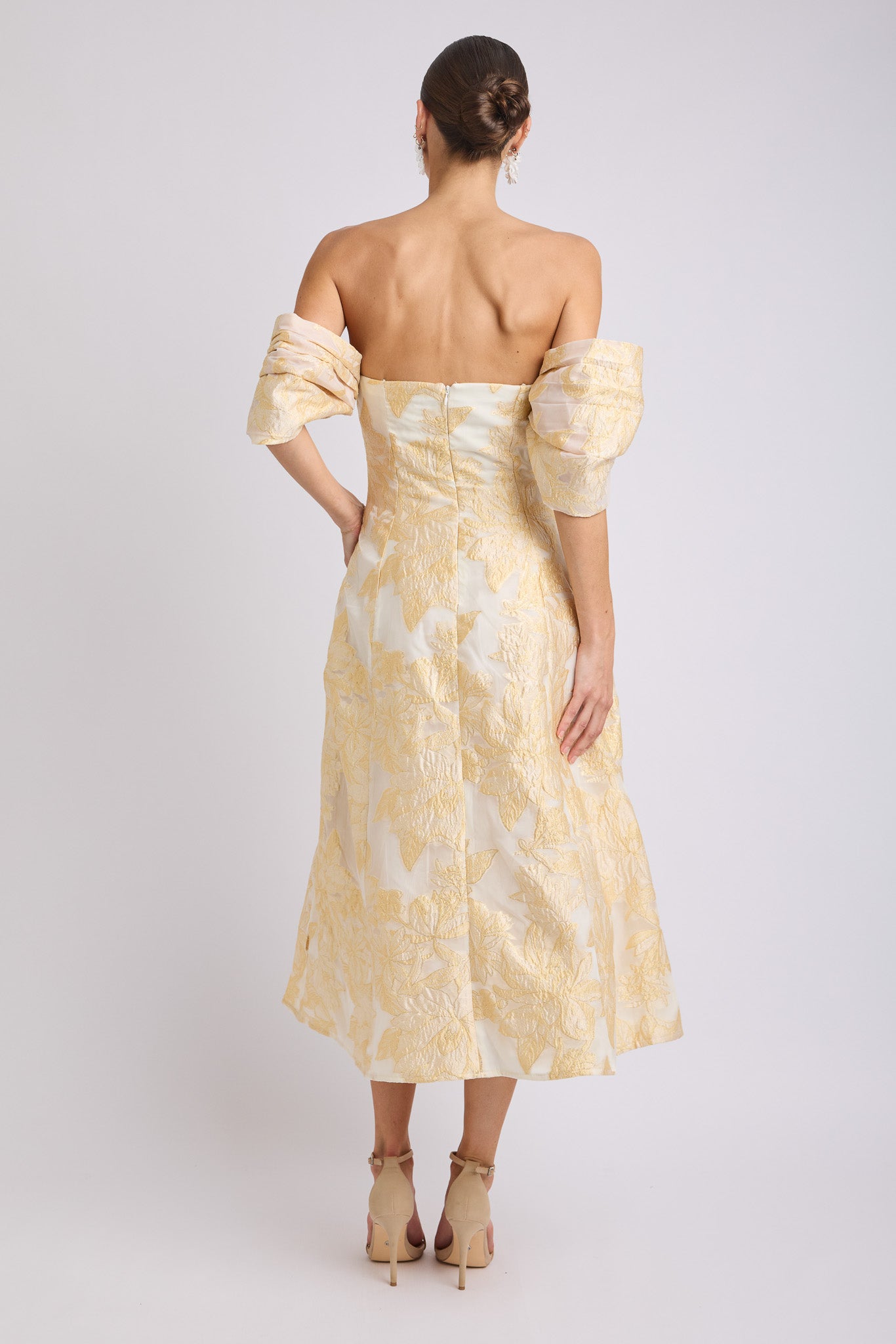 Seanna Off Shoulder Midi Dress