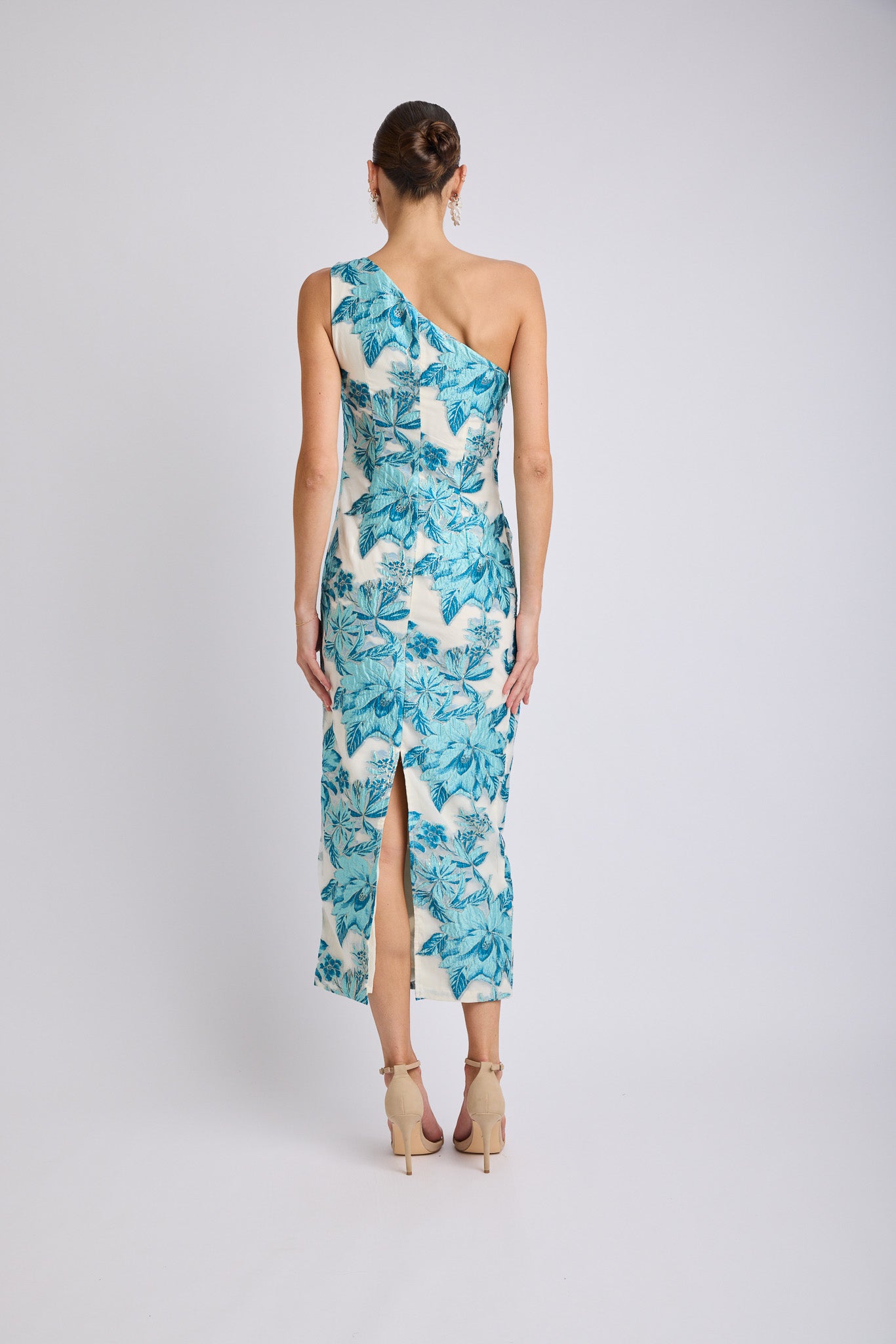 Seanna One Shoulder Midi Dress