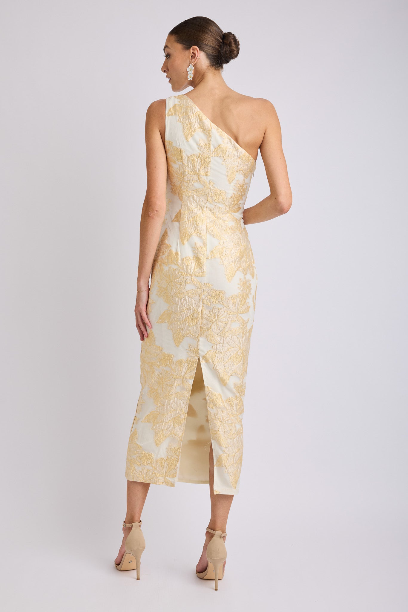 Seanna One Shoulder Midi Dress
