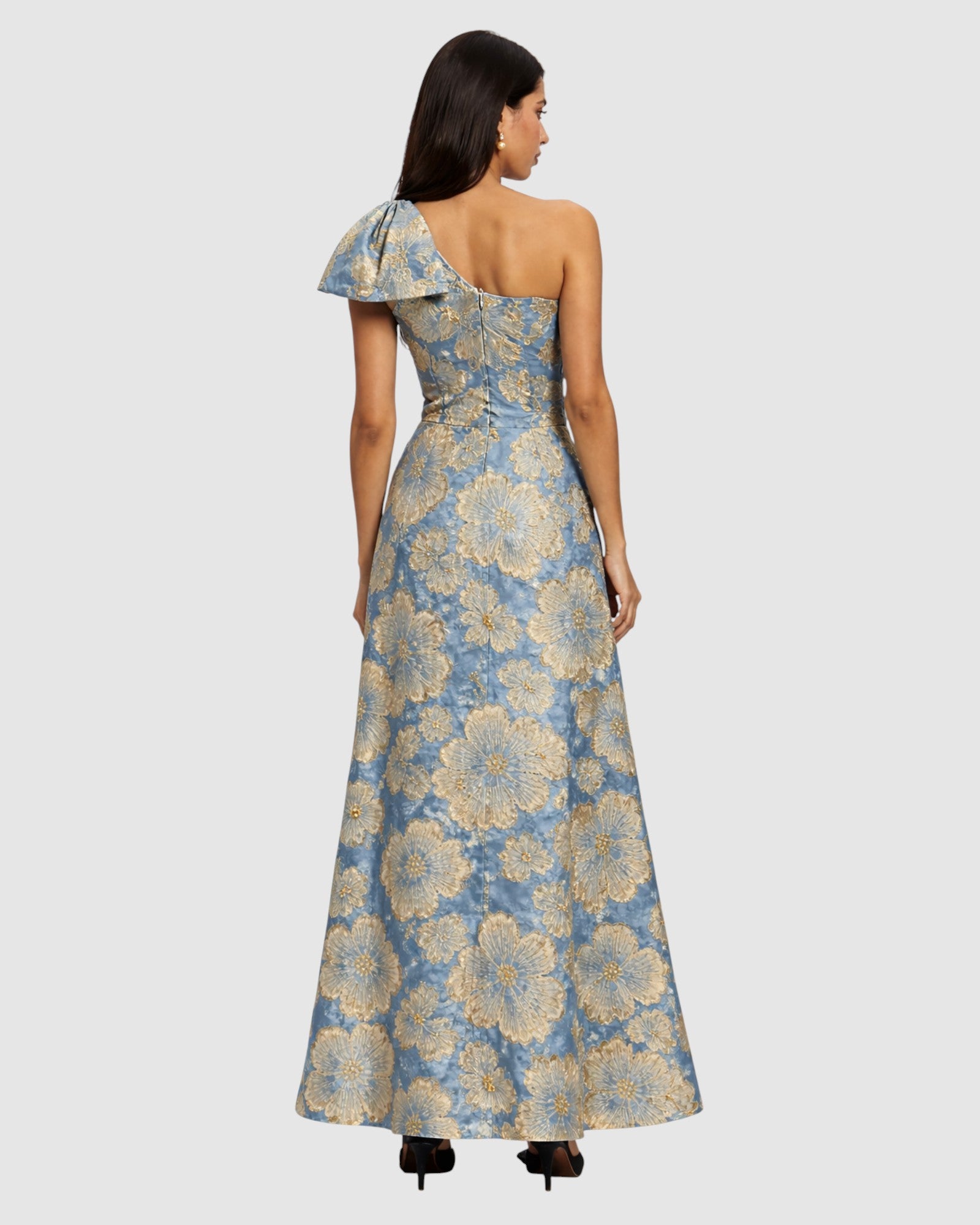 Vaelrie Bow Maxi Dress