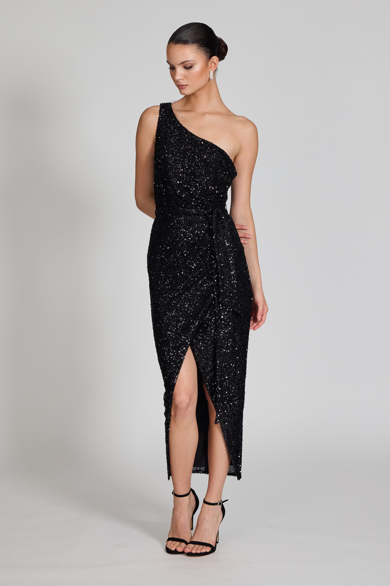 Gaia One Shoulder Dress