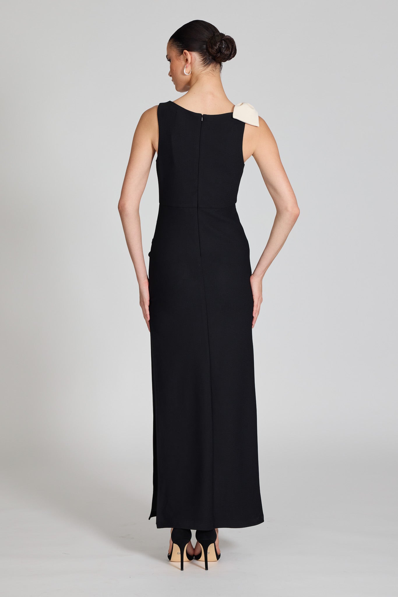 Gisella Bow Shoulder Detail Dress
