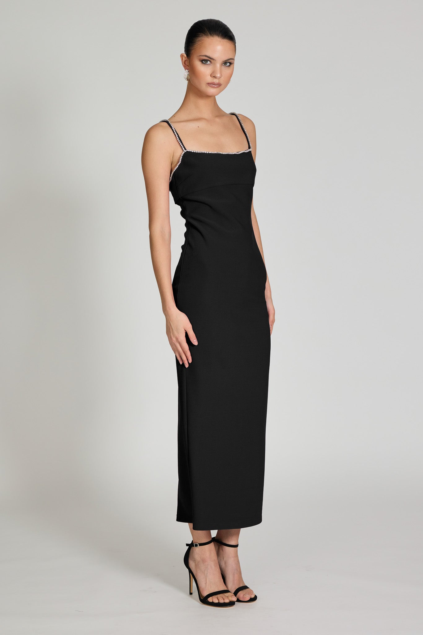 Gisella Diamonte Detail Dress