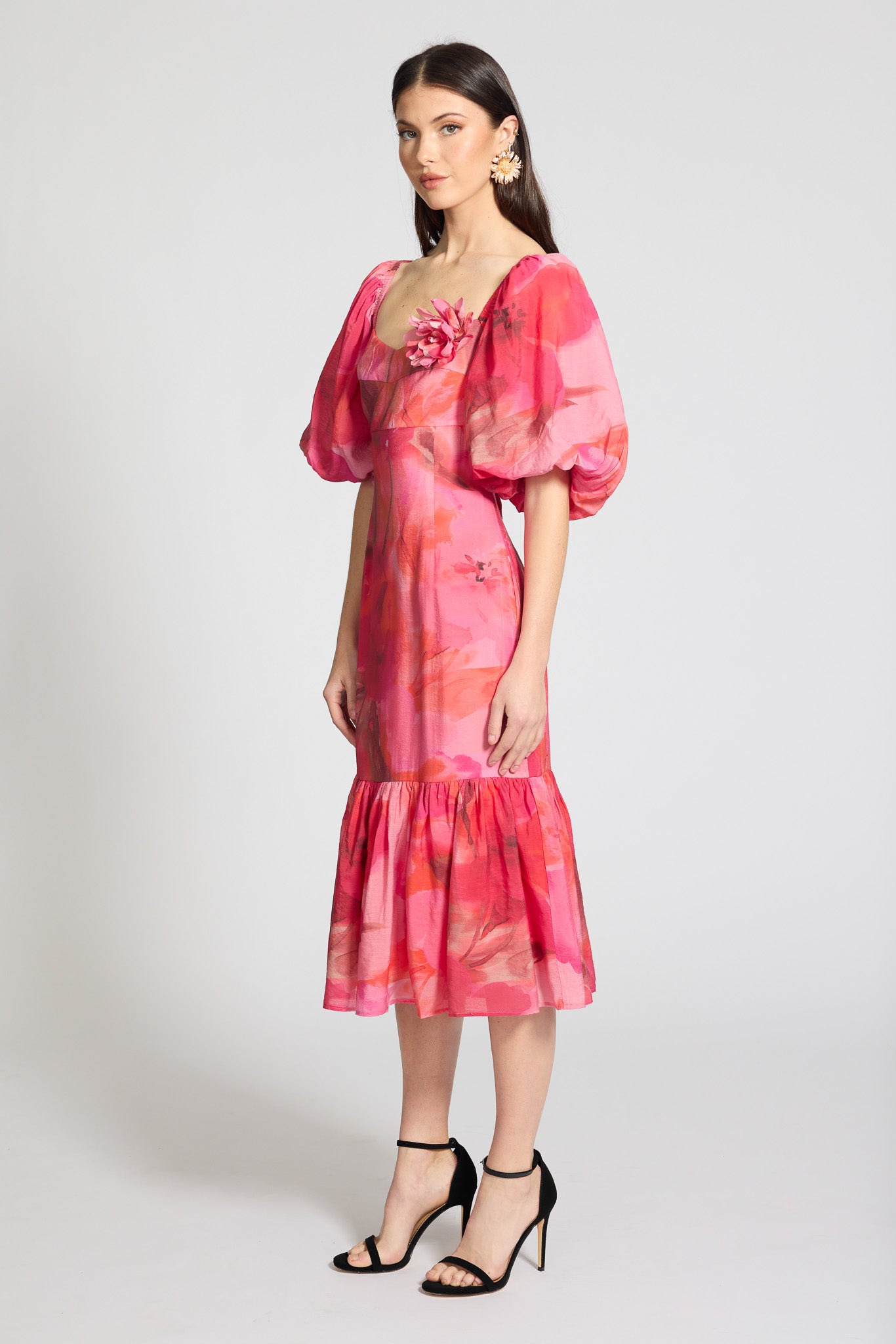 Layla Puff Sleeve Dress