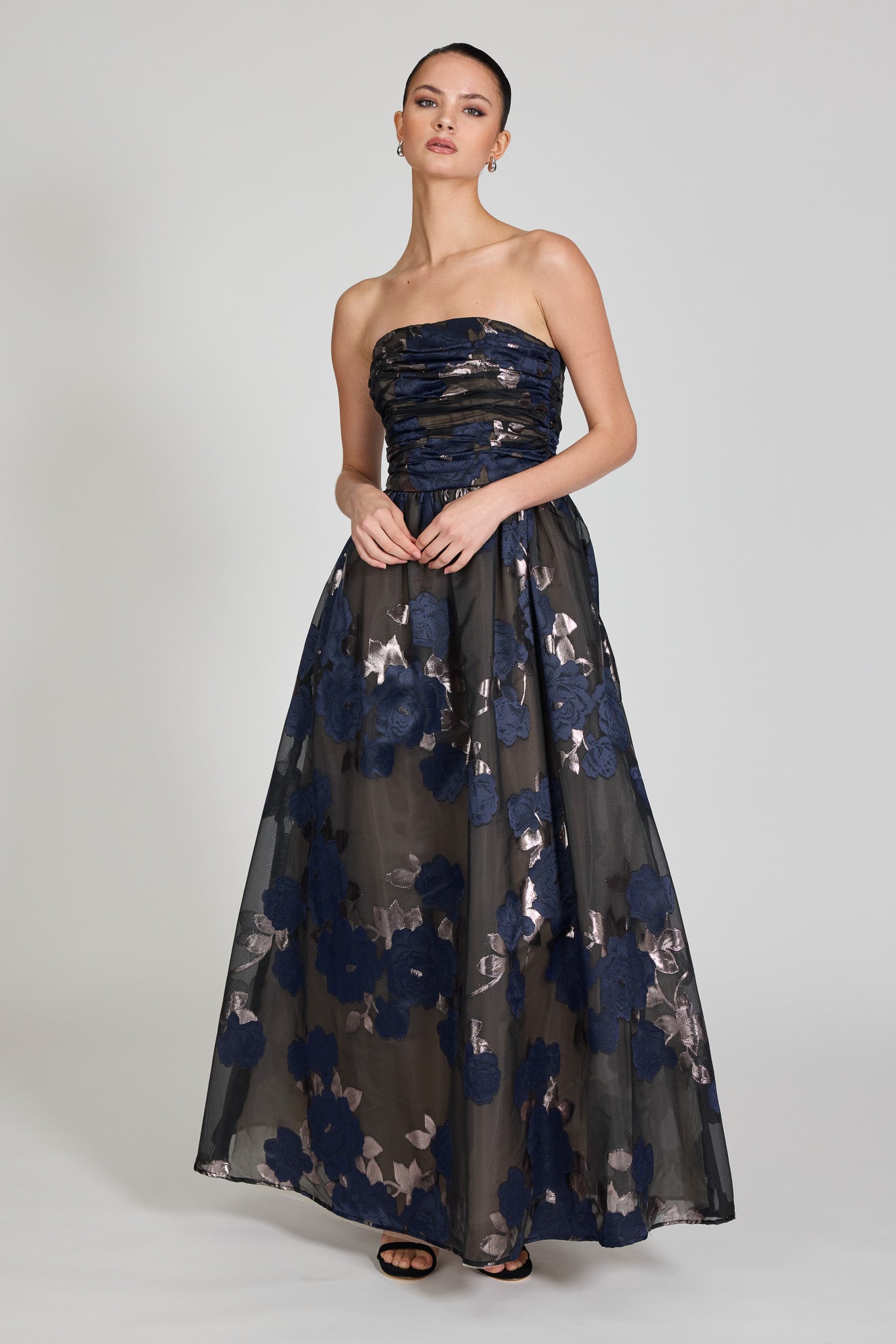 Merci Strapless Gown