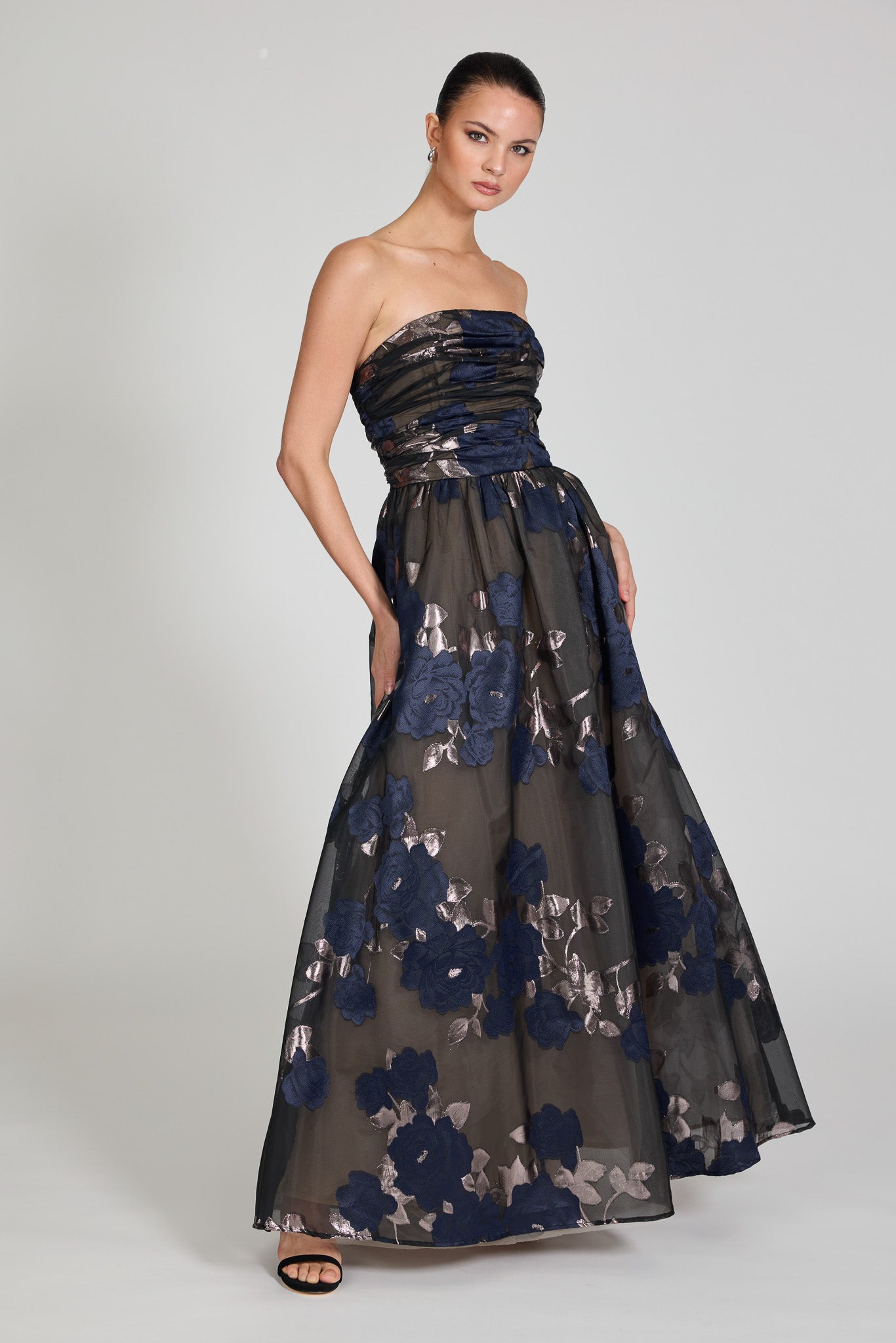 Merci Strapless Gown