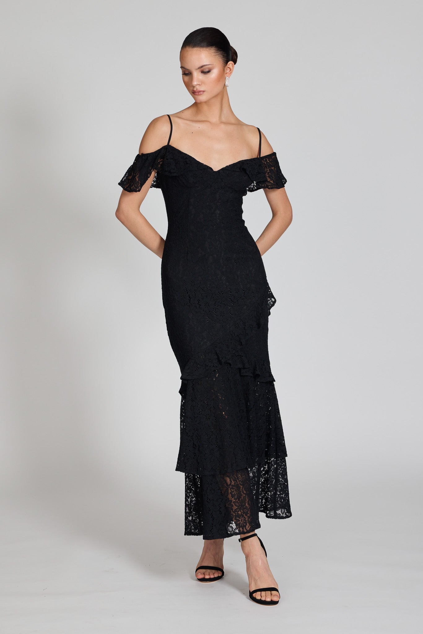Trianna Off Shoulder Lace Dress