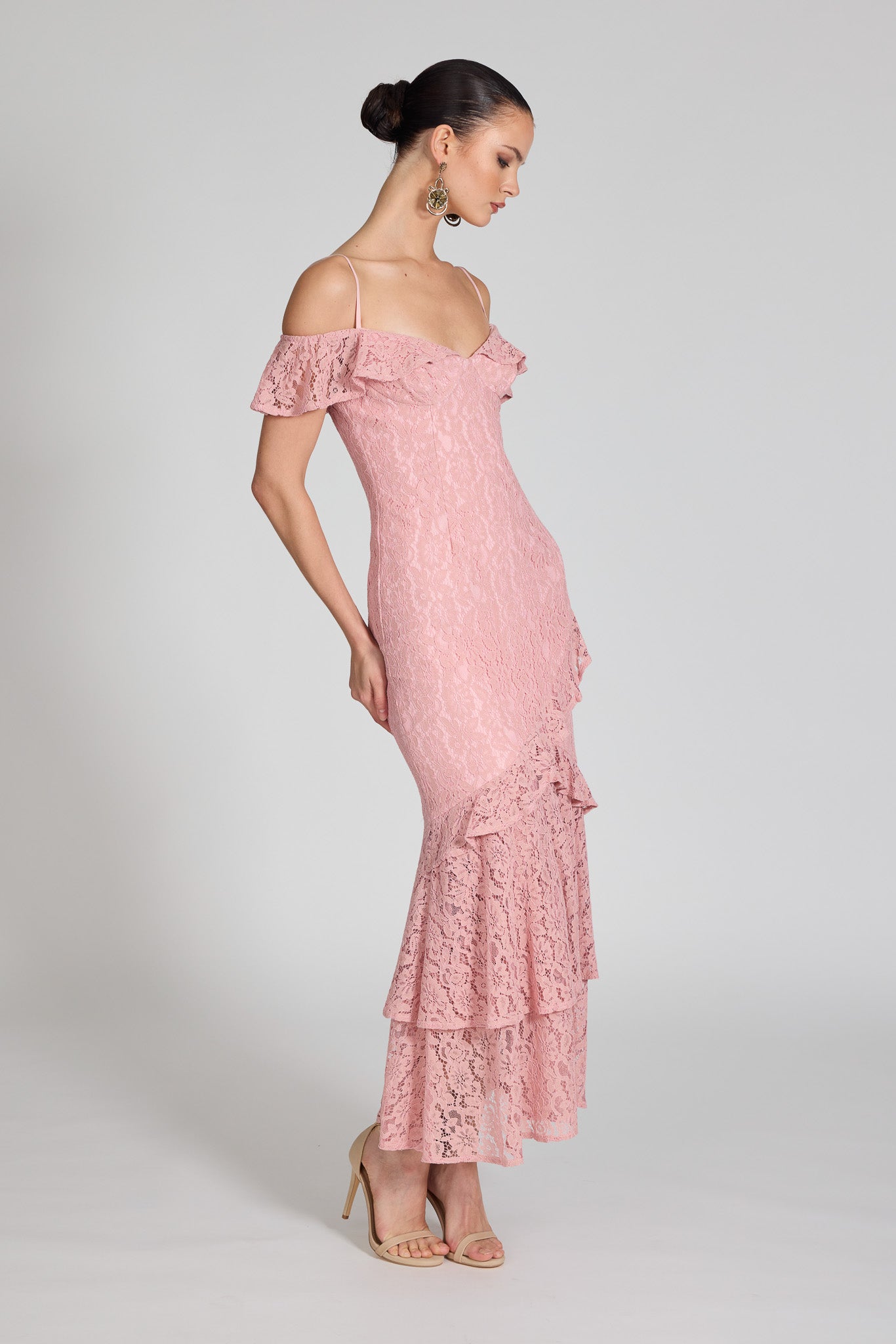 Trianna Off Shoulder Lace Dress
