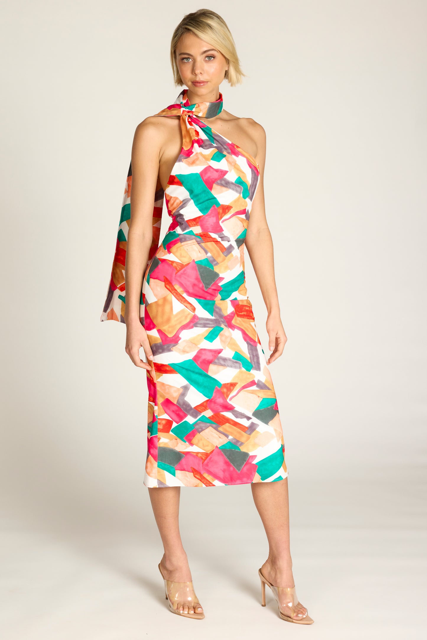 Euphoric Halter Midi Dress