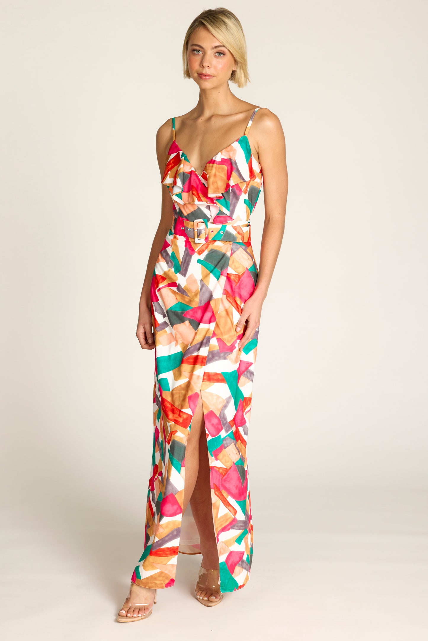 Euphoric Frill Maxi Dress