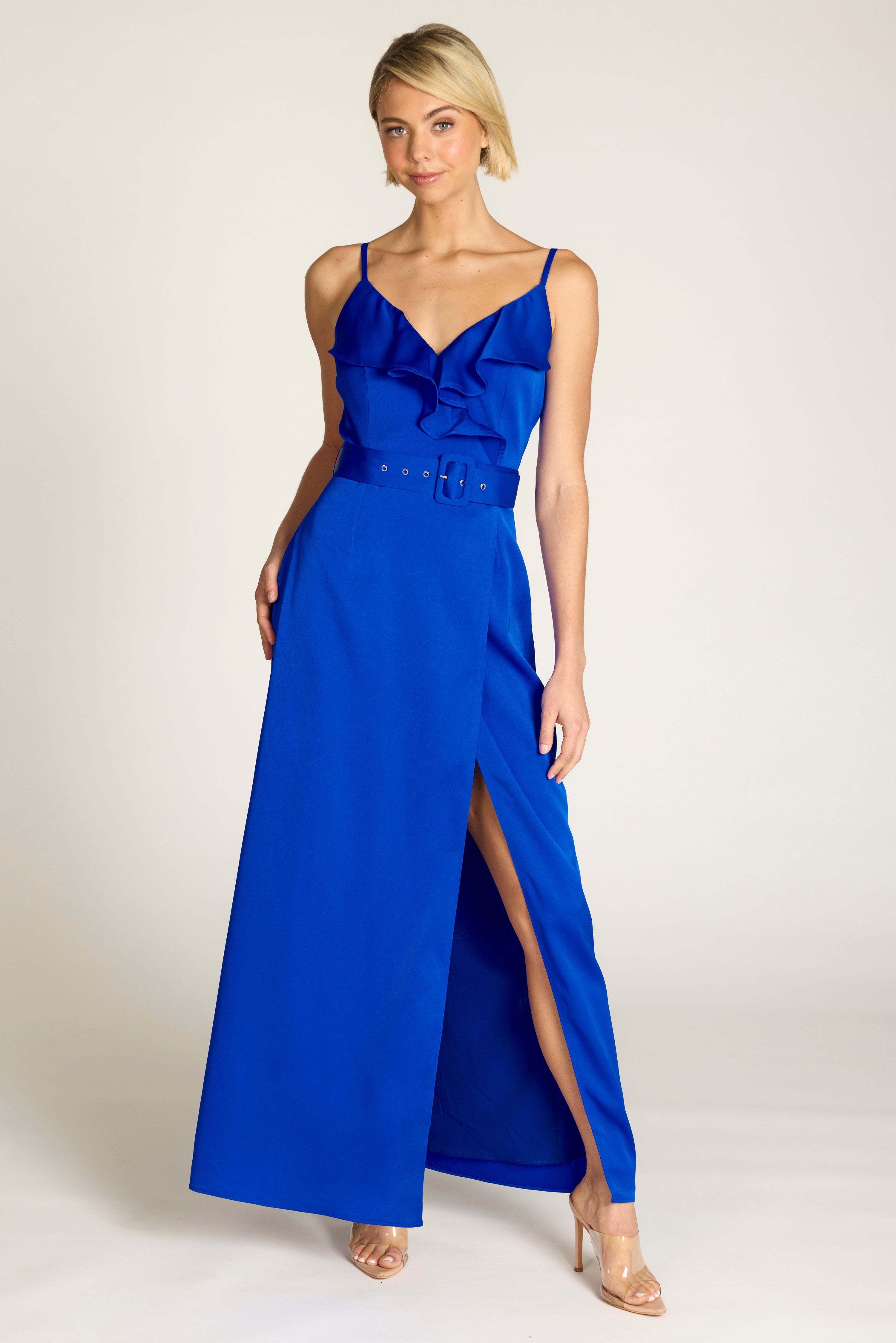 Euphoric Frill Maxi Dress