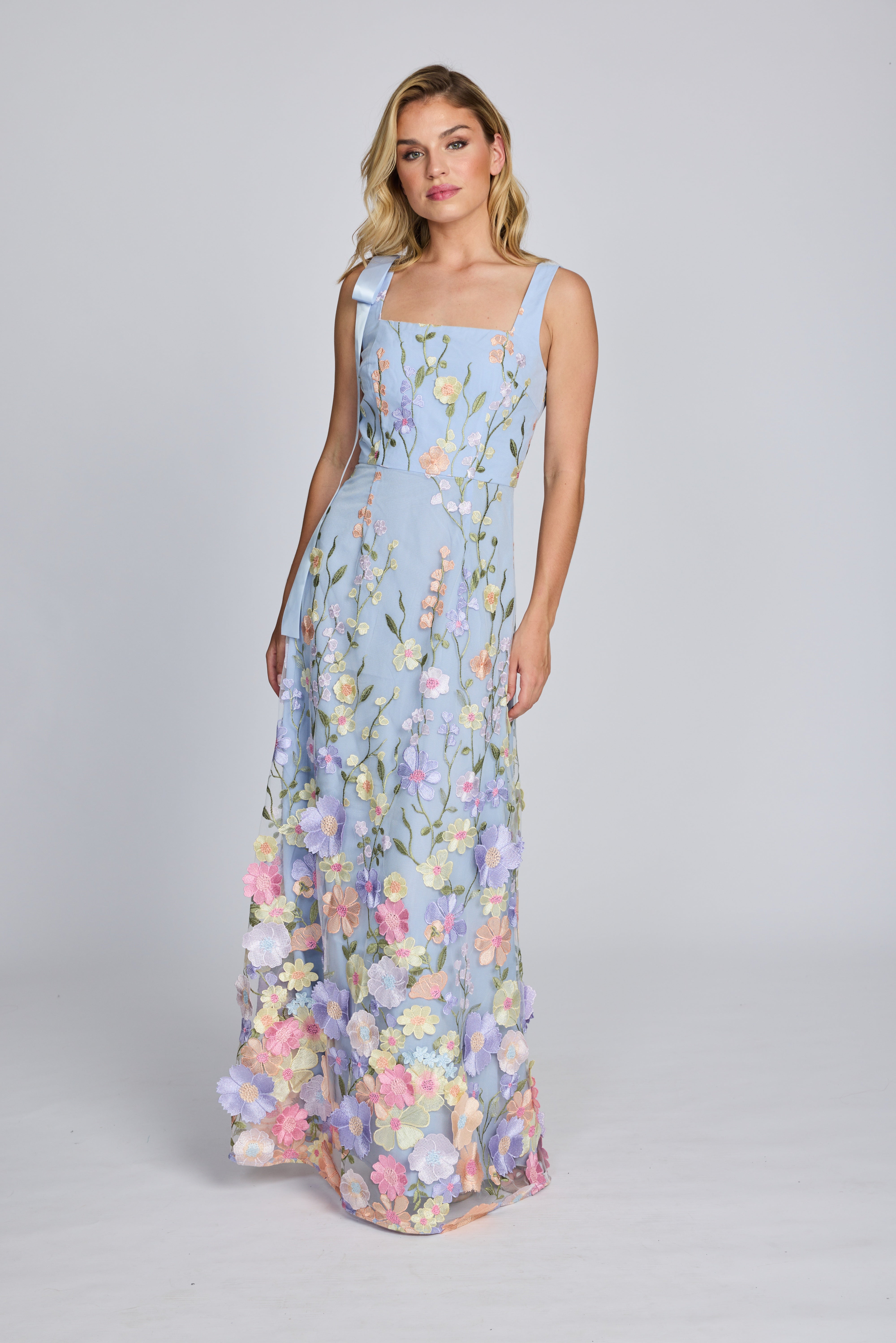 Blake Ribbon Maxi Dress