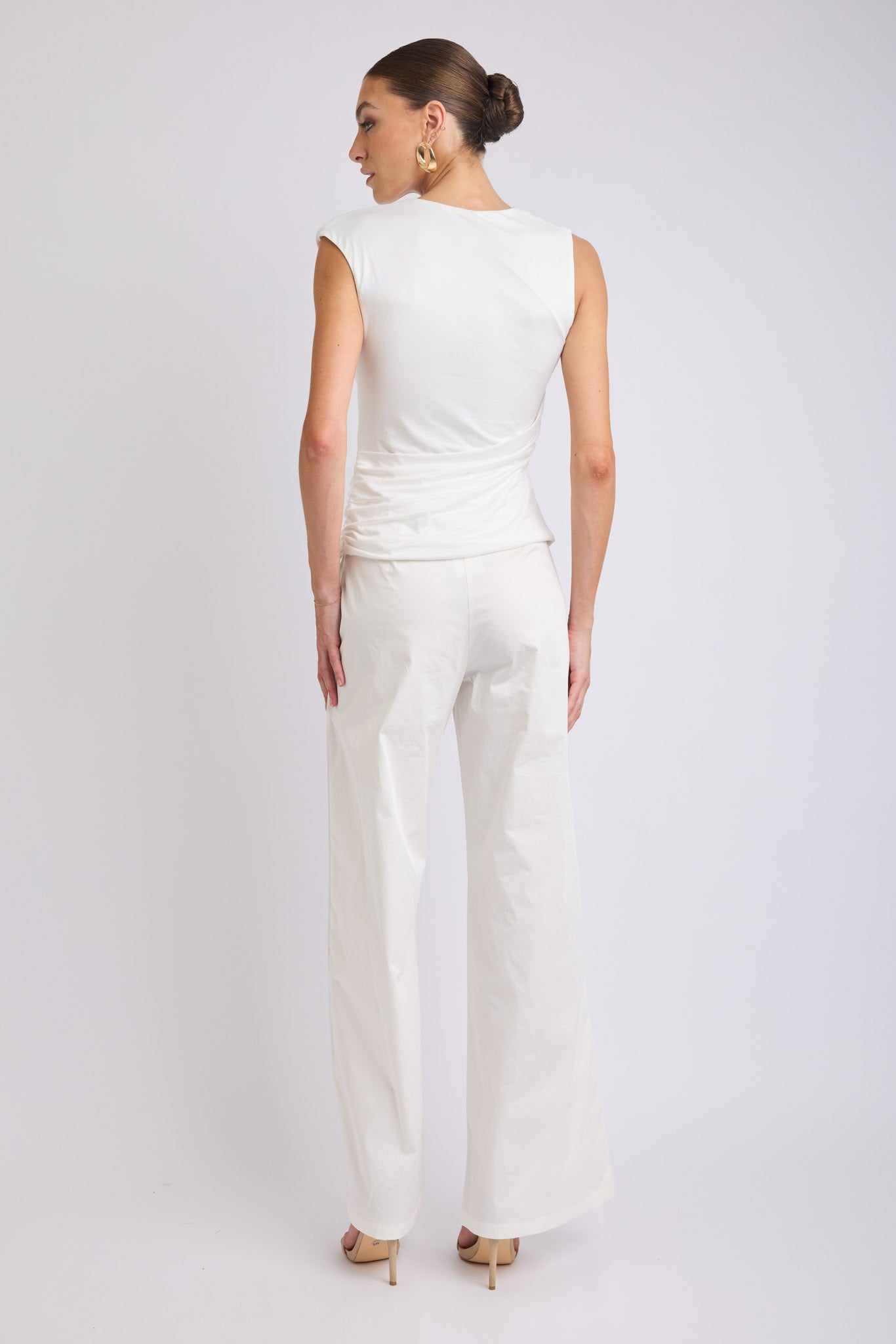 Lorena Asymmetrical Jersey Top