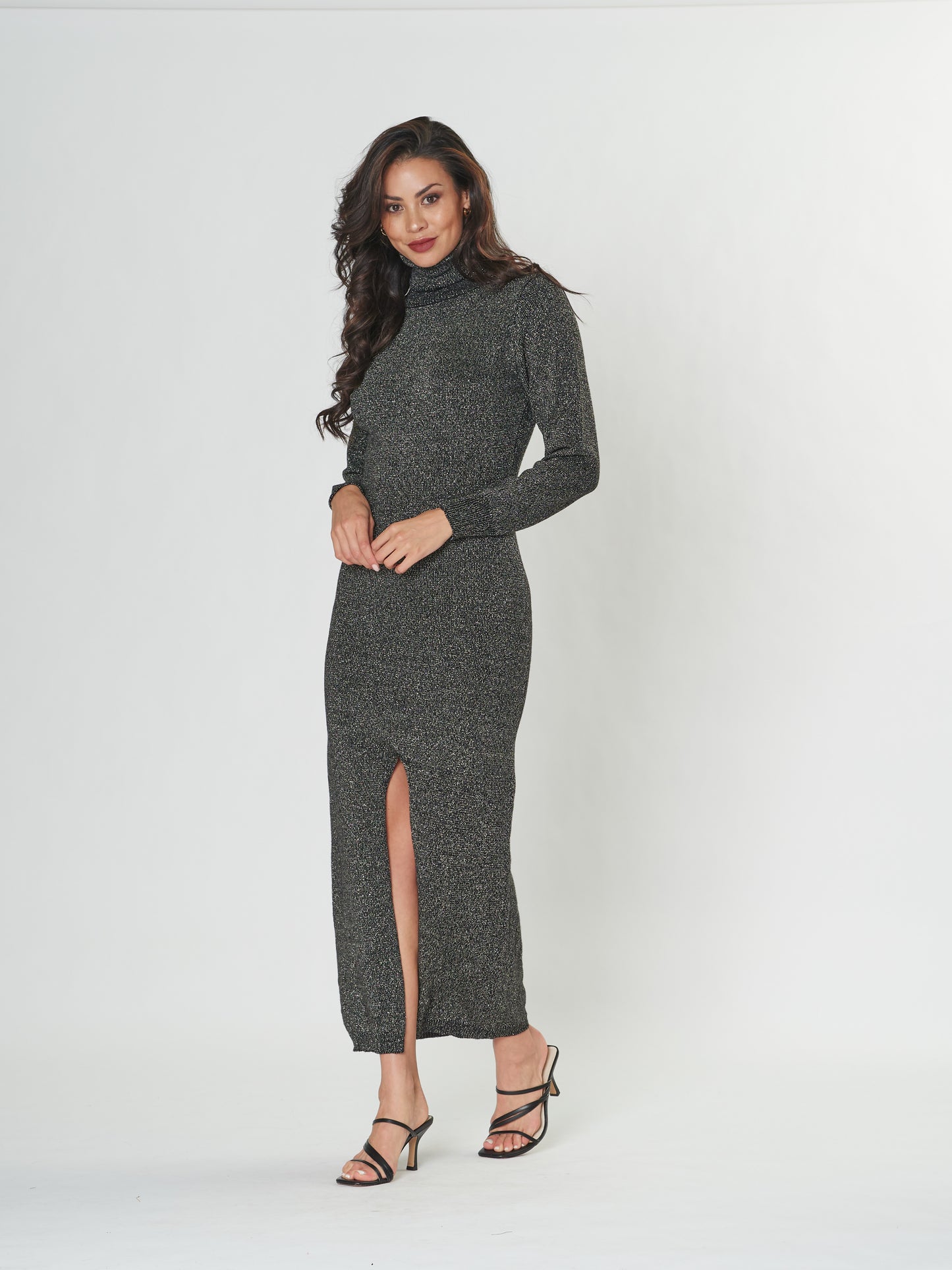 Raise Up Turtle Neck Dress