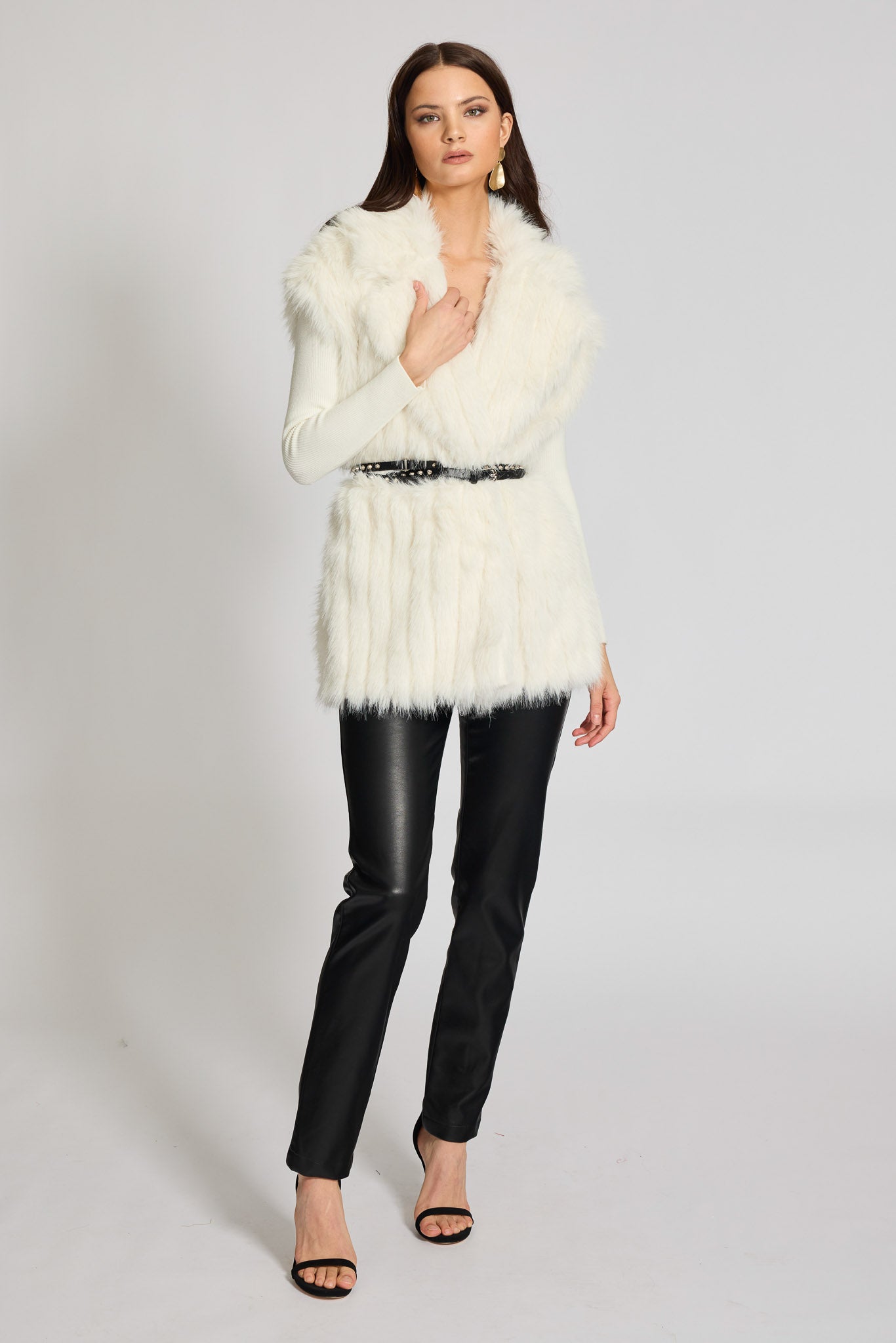 Farrah Fur Vest