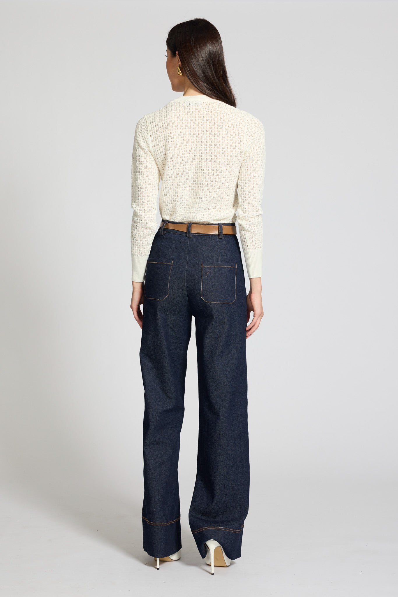 Biana Knit Button Up Top