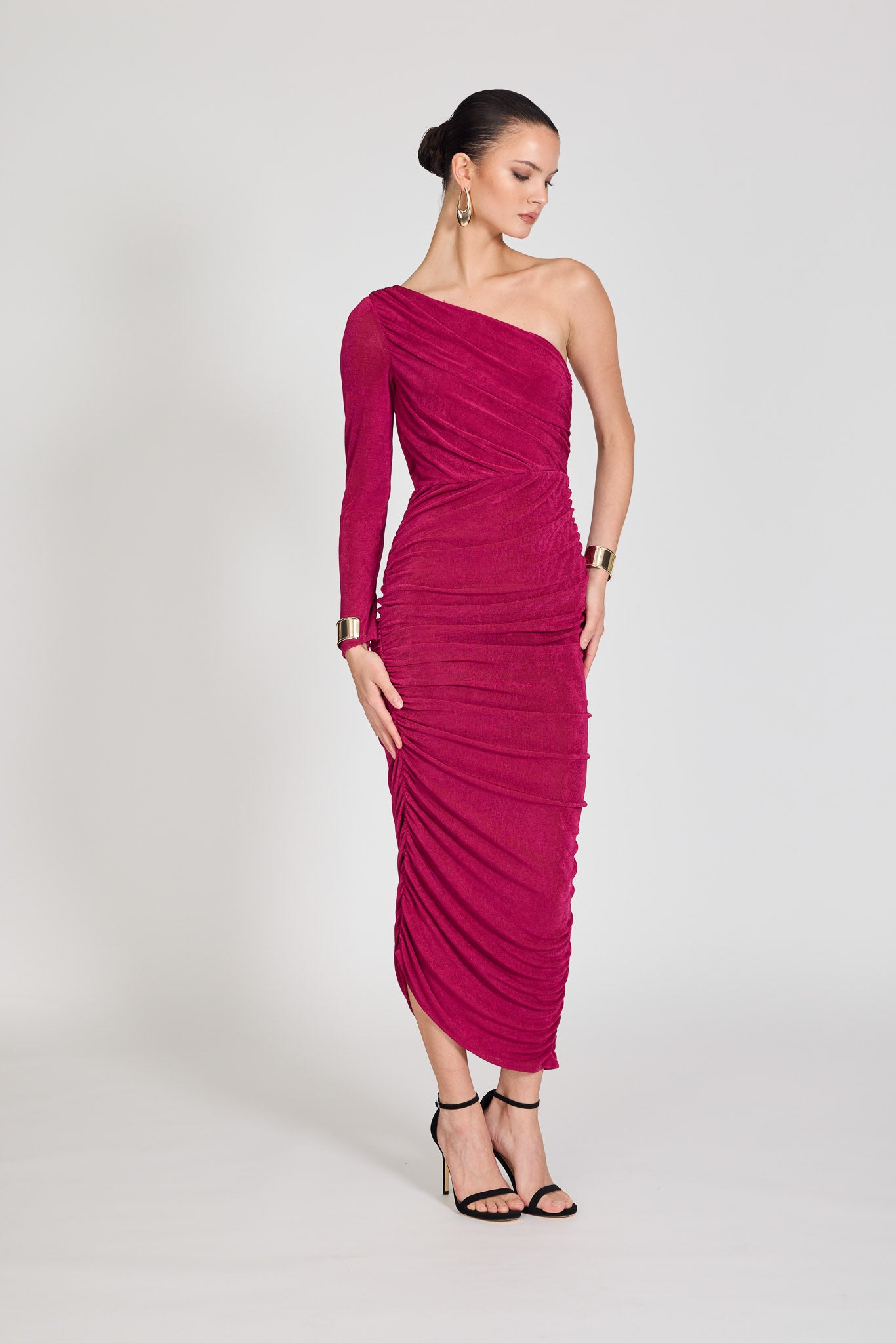 Avaline One Shoulder Dress