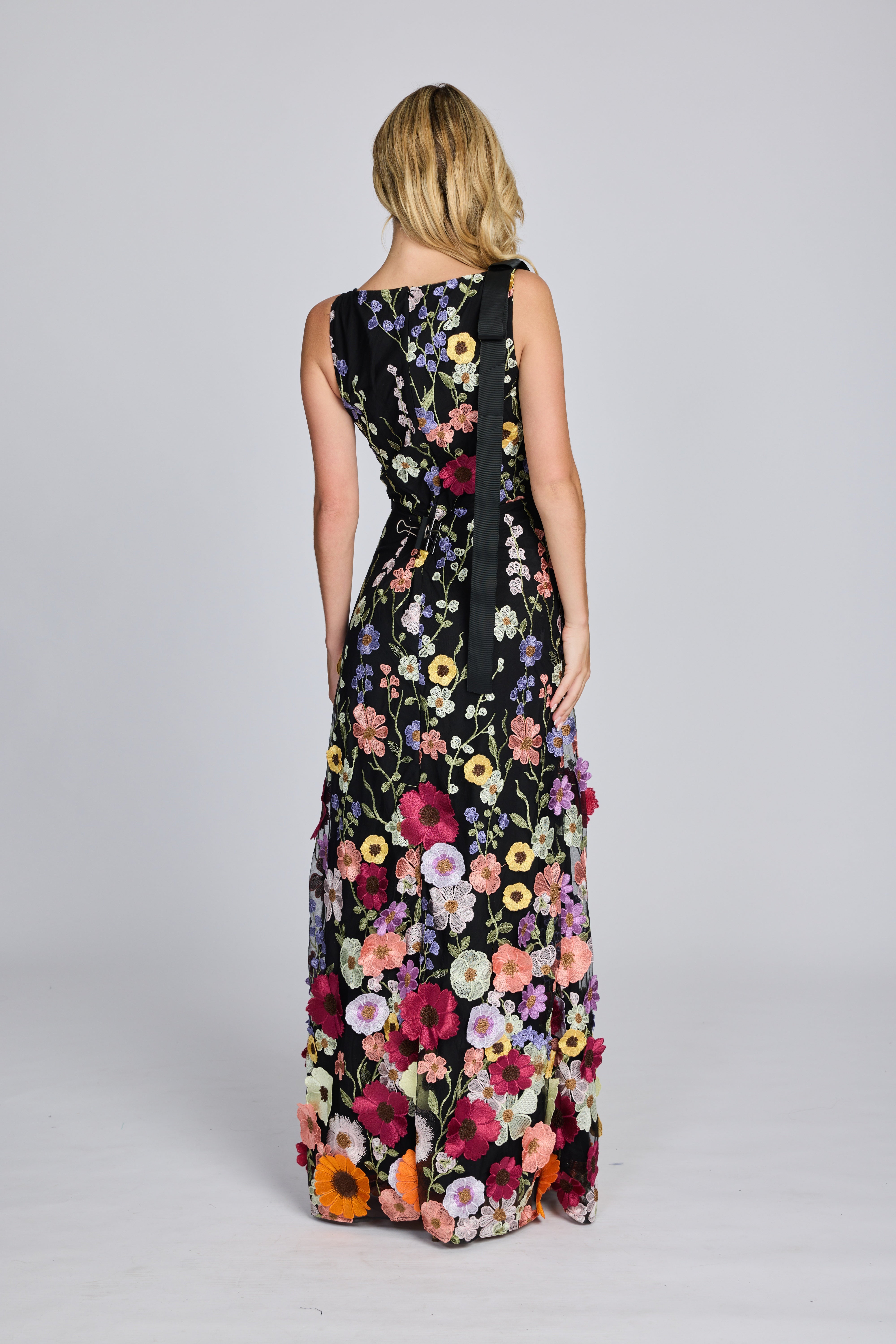 Blake Ribbon Maxi Dress