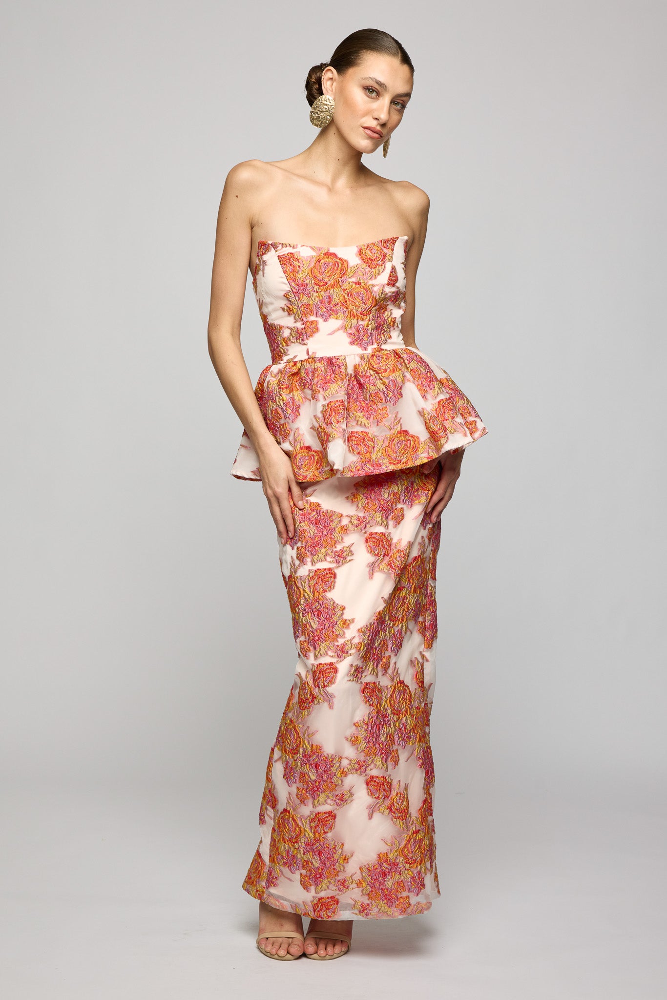 Minaki Strapless Midi