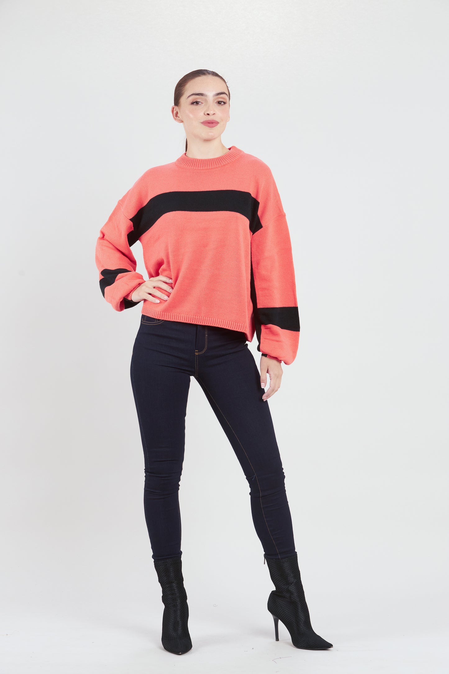 Manhattan Groove Two Tone Jumper